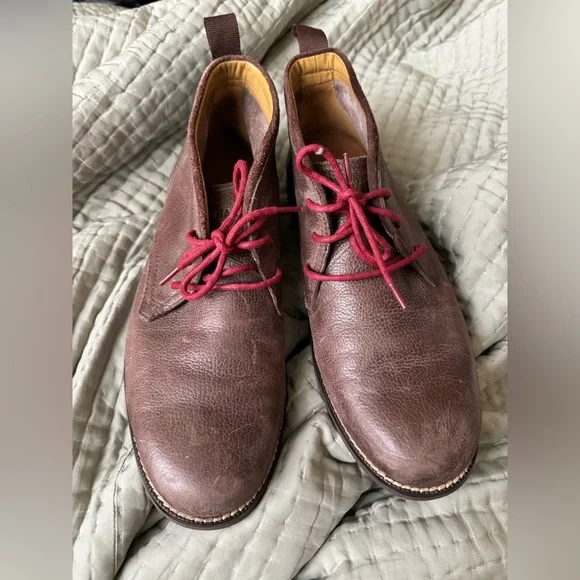Cole Haan | Shoes | Coke Haan Brown Lace Up Boots Sz 75  display picture 1
